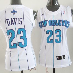 Maglie NBA Donna Davis,New Orleans Hornets Bianco
