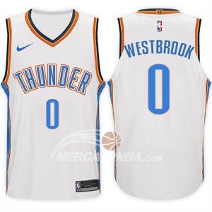 Maglia NBA Russell Westbrook Oklahoma City Thunder 2017-18 Bianco