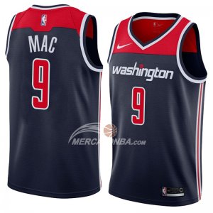 Maglia Washington Wizards Sheldon Mac Statement 2018 Nero