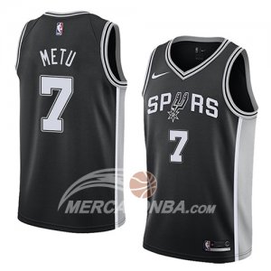 Maglia NBA San Antonio Spurs Chimezie Metu Icon 2018 Nero