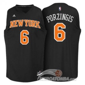 Maglie NBA Porzingis,New York Knicks Nero