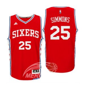 Maglie NBA Simmons,Philadelphia 76ers Rosso
