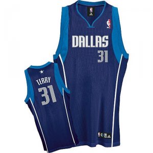 Maglie NBA Terry,Dallas Mavericks Blu2