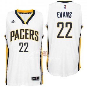 Maglie NBA Evans Indiana Pacers Blanco