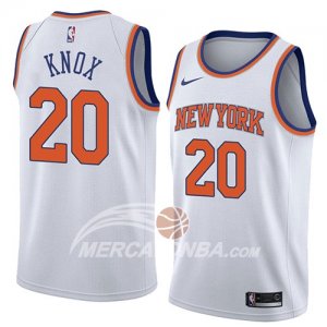 Maglie NBA New York Knicks Kevin Knox Association 2018 Bianco