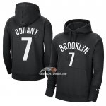 Felpa con Cappuccio Brooklyn Nets Kevin Durant Nero2
