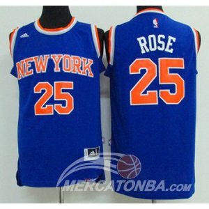 Maglie NBA Rose,New York Knicks Blu
