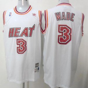 Maglie NBA Wade,Miami Heats Bianco2