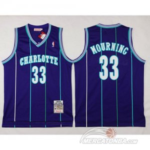 Maglie NBA Charlotte Mourning,New Orleans Hornets Porpora