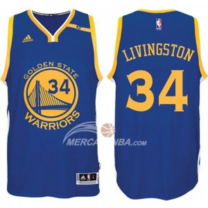 Maglie NBA Livingston Golden State Warriors Azul