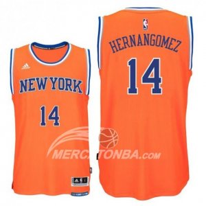 Maglie NBA Joakim Hernagomez New York Knicks Naranja