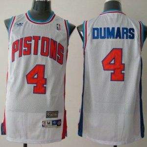 Maglie NBA Dumars,Detroit Pistons Bianco