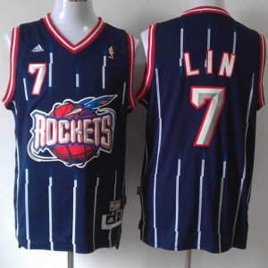 Maglie NBA Rivoluzione 30 Lin,Houston Rockets Blu