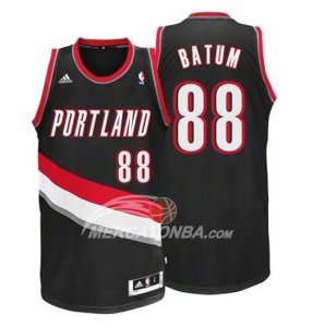 Maglie NBA Batum Portland Trail Blazers Negro