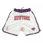 Pantaloni New York Knicks Just Don Bianco