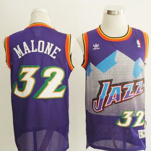 Maglie NBA retro Malone,Utah Jazz Porpora