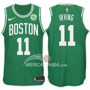 Nike Maglie NBA Irving Boston Celtics 2017-18 Verde