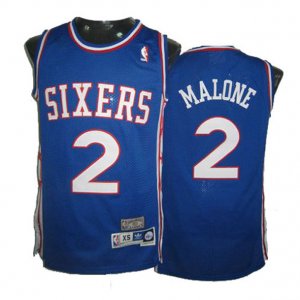 Maglie NBA Malone,Philadelphia 76ers Blu