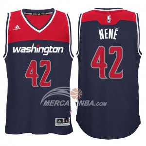 Maglie NBA Nene Washington Wizards Azul