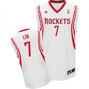 Maglie NBA Rivoluzione 30 Lin,Houston Rockets Bianco
