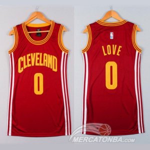 Maglie NBA Donna Love,Cleveland Cavaliers Rosso