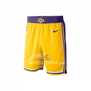 Pantaloni Los Angeles Lakers Giallo
