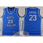 Maglia Bambino NBA NCAA Jordan,Norte Carolina Blu