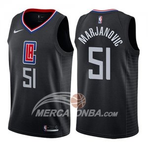 Maglie Los Angeles Clippers Boban Marjanovic Statement 2019 Nero