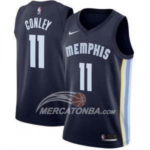 Maglie NBA Grizzlies Mike Conley Jr. 2017-18 Blu.