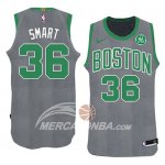 Maglia NBA Boston Celtics Marcus Smart Natale 2018 Verde