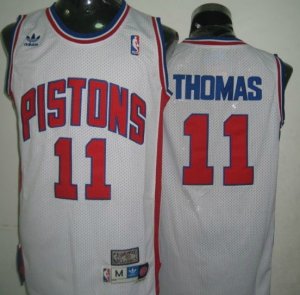 Maglie NBA Thomas,Detroit Pistons Bianco