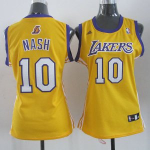 Maglie NBA Donna Nash,Los Angeles Lakers Giallo
