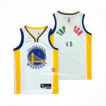 Maglia Golden State Warriors Klay Thompson NO 11 2022 Slam Dunk Special Messico Edition Bianco
