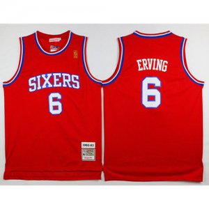 Maglie NBA Julius Erving,Philadelphia 76ers Rosso