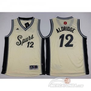 Maglie NBA Bambini Aldridge,San Antonio Spurs Bianco