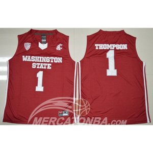 Maglie NBA NCAA Klay Thompson Rosso