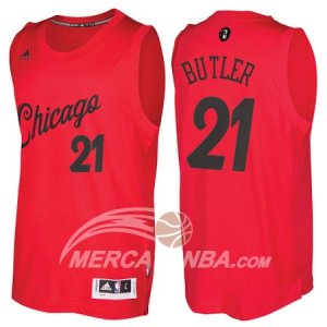 Maglie NBA Butler Christmas,Chicago Bulls Rosso