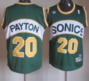Maglie NBA Payton,Seattle Sonics Verde