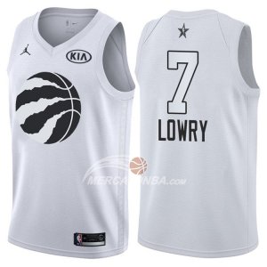 Maglie NBA Kyle Lowry All Star 2018 Toronto Raptors Bianco