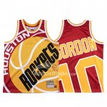Maglia Houston Rockets Eric Gordon Mitchell & Ness Big Face Rosso