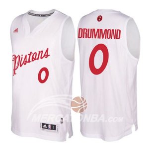 Maglie NBA Drummond Christmas,Detroit Pistons Bianco