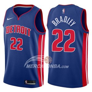 Maglie NBA Detroit Pistons Avery Bradley Icon 2017-18 Blu