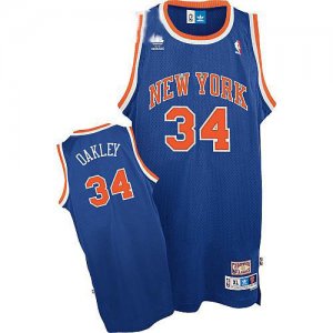 Maglie NBA Oakley,New York Knicks Blu
