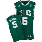 Maglia NBA Rivoluzione 30 Garnett,Boston Celtics Verde