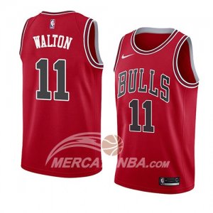 Maglie NBA Chicago Bulls Derrick Walton Icon 2018 Rosso