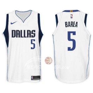 Maglie NBA Dallas Mavericks J.j. Barea 2017-18 Bianco