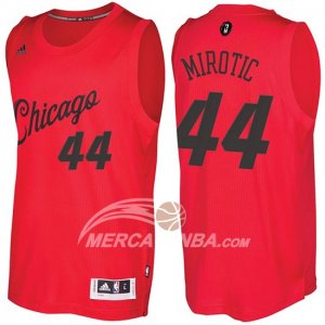 Maglie NBA Christmas 2016 Nikola Mirotic Chicago Bulls Rosso