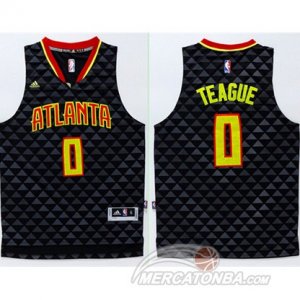Maglie NBA Teague,Atlanta Hawks Nero