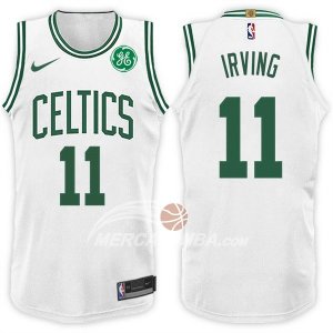 Nike Maglie NBA Irving Boston Celtics 2017-18 Blanco