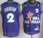 Maglia NBA Johnson,All Star 1995 Blu